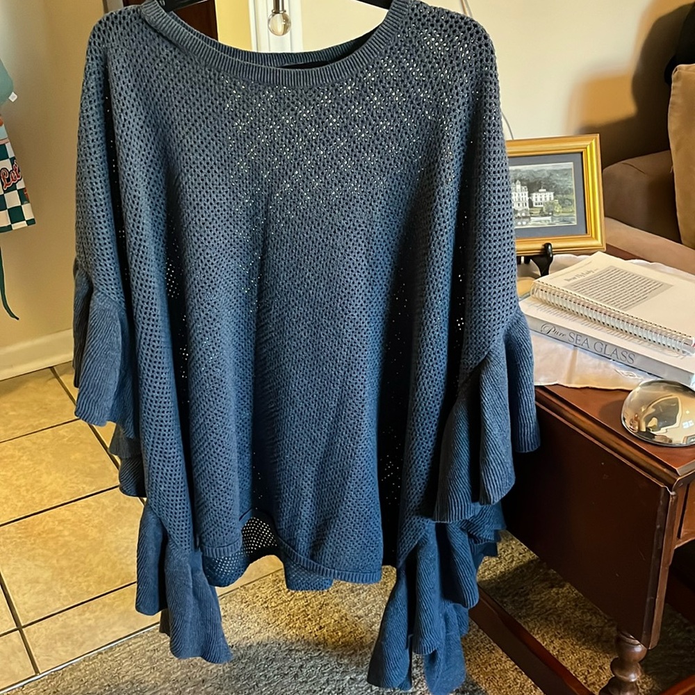 Lane Bryant tunic Pancho  Sz. XL 14-16